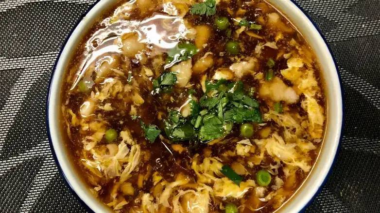 46. Diced Fish with Mushroom in Sour Soup 宋嫂魚羹